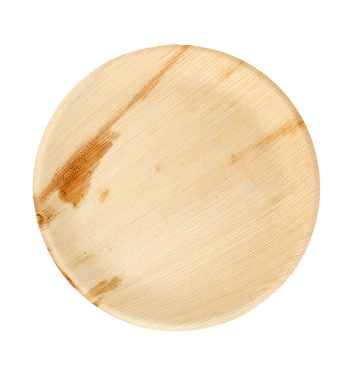 Plato Redondo Hoja de Palma 23,0 cm (25 Uds) Plato Redondo Hoja de Palma 23,0 cm (25 Uds)