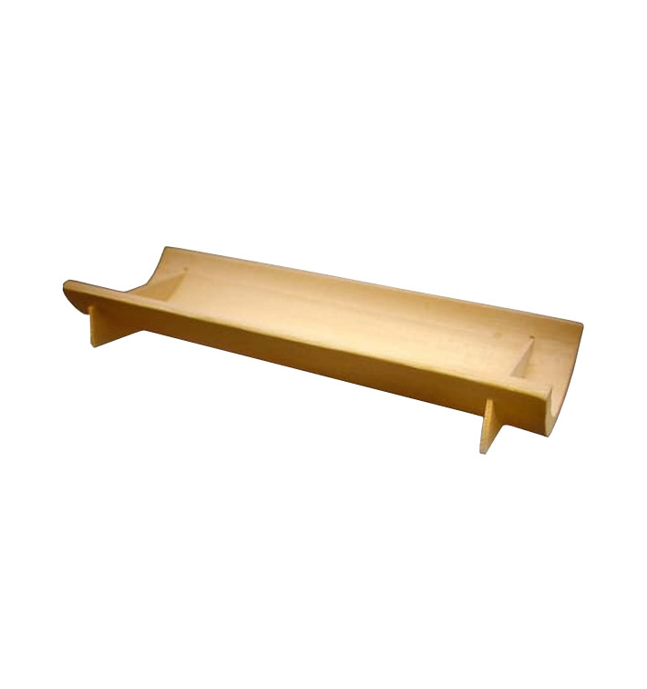 Bandeja de Bambu 15x5,5cm (20 Uds) Bandeja de Bambu 15x5,5cm (20 Uds)