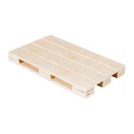 Bandeja Mini Palé de Madera 30x20x2cm (1 Ud)