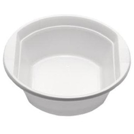 Bol de Plástico PS Blanco 630ml Ø16cm (100 Uds)