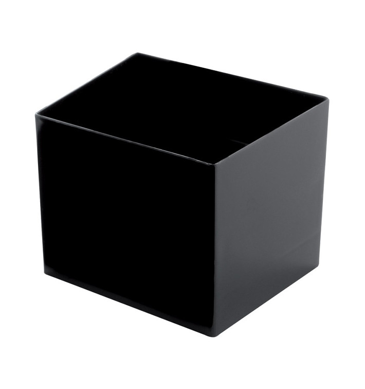 Bol Degustacion Cube Negro 60 ml (15 Uds) Bol Degustacion Cube Negro 60 ml (15 Uds)
