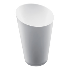 Vaso de Degustacion Conico Alto Blanco 70 ml (25 Uds)