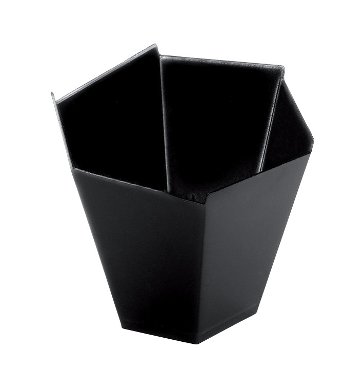 Vaso de Degustacion Gardenia Negro 100 ml (25 Uds) Vaso de Degustacion Gardenia Negro 100 ml (25 Uds)