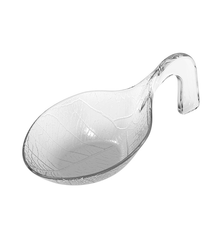 Cuchara Degustación PS Cristal "Clorofilla" 9,8cm (30 Uds) Cuchara Degustación PS Cristal "Clorofilla" 9,8cm (30 Uds)