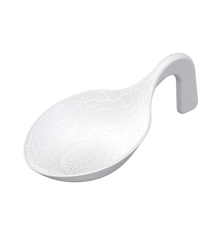 Cuchara Degustación PS "Clorofilla" Blanco 9,8cm (30 Uds) Cuchara Degustación PS "Clorofilla" Blanco 9,8cm (30 Uds)