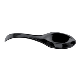 Cuchara Degustacion Single-Dose Negro 120mm (30 Uds)