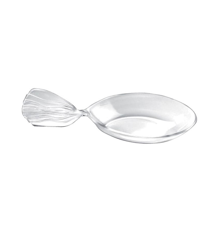 Cuchara Degustacion Fish Transparente 120mm (30 Uds) Cuchara Degustacion Fish Transparente 120mm (30 Uds)