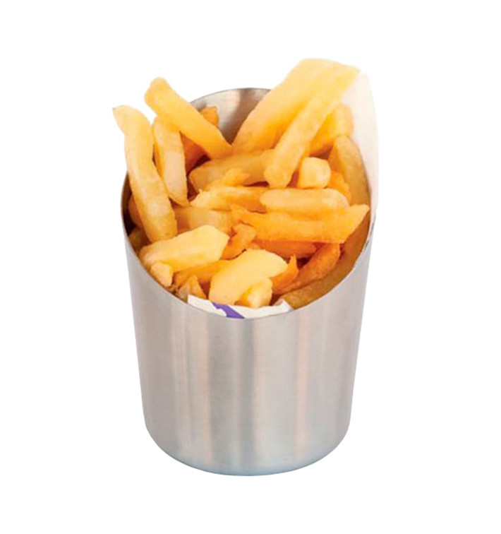 Vaso de  Degustacion Acero 10,5x6,5x8,5cm (1 Uds)