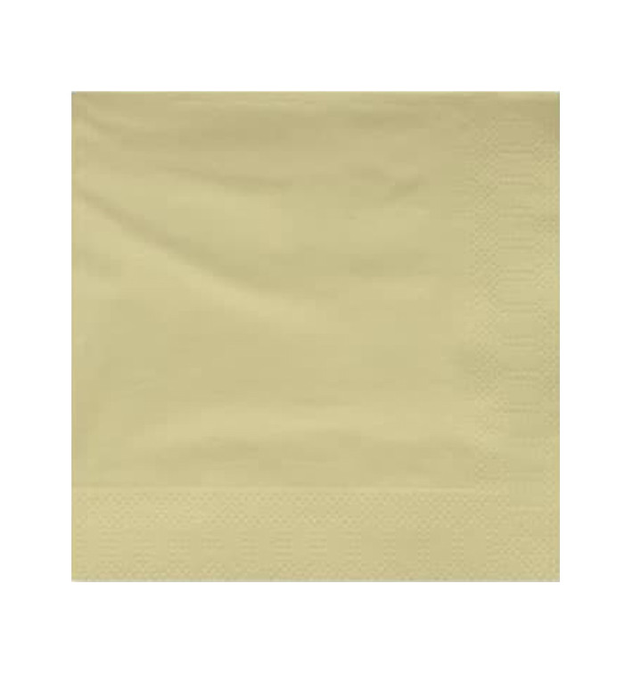 Servilleta Papel Cenefa 20x20 2C Crema (100 Uds) Servilleta Papel Cenefa 20x20 2C Crema (100 Uds)