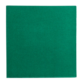 Servilleta Papel Punta Punta 25x25cm Verde (50 Uds)
