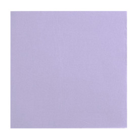 Servilleta Papel Punta Punta 25x25cm Lila (50 Uds)