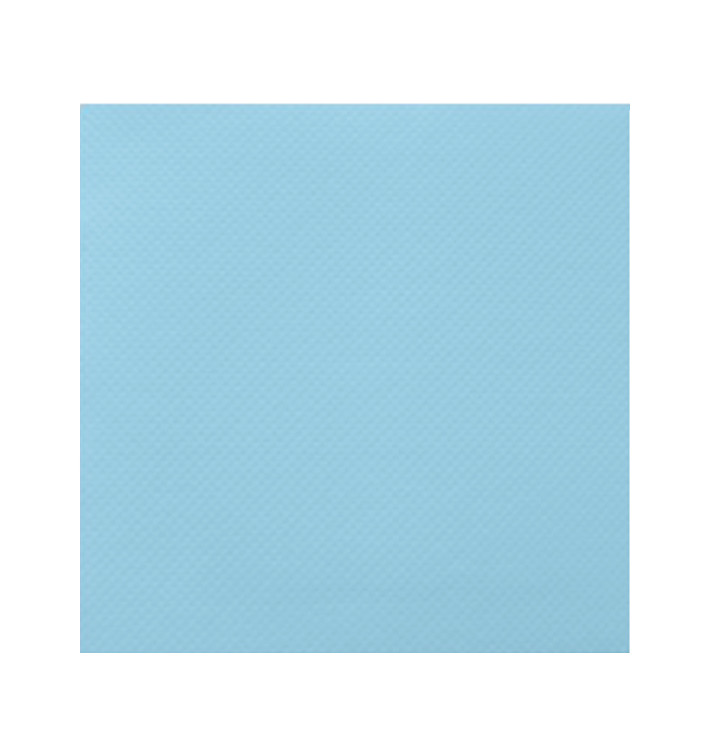 Servilleta de Papel Punta Punta 25x25cm Celeste (50 Uds) Servilleta de Papel Punta Punta 25x25cm Celeste (50 Uds)