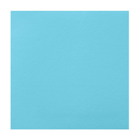 Servilleta Papel Punta Punta 25x25cm Turquesa (50 Uds)