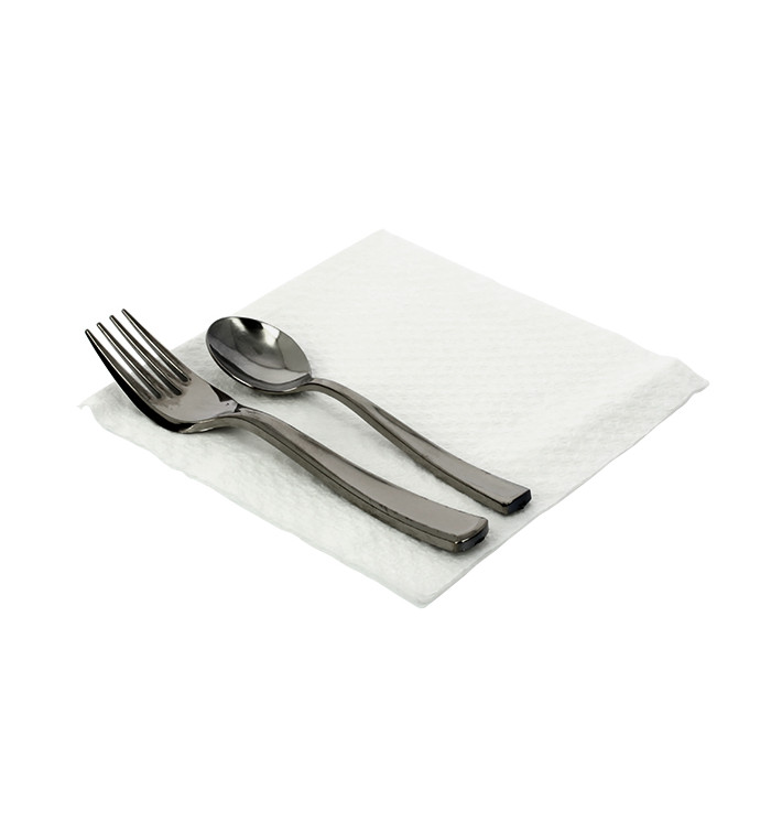 Servilleta de Papel 30x30cm Blanca 3 Capas (75 Uds) Servilleta de Papel 30x30cm Blanca 3 Capas (75 Uds)