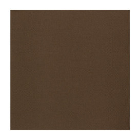 Servilleta Papel Marrón 2C Punta-Punta 33x33cm (50 Uds)