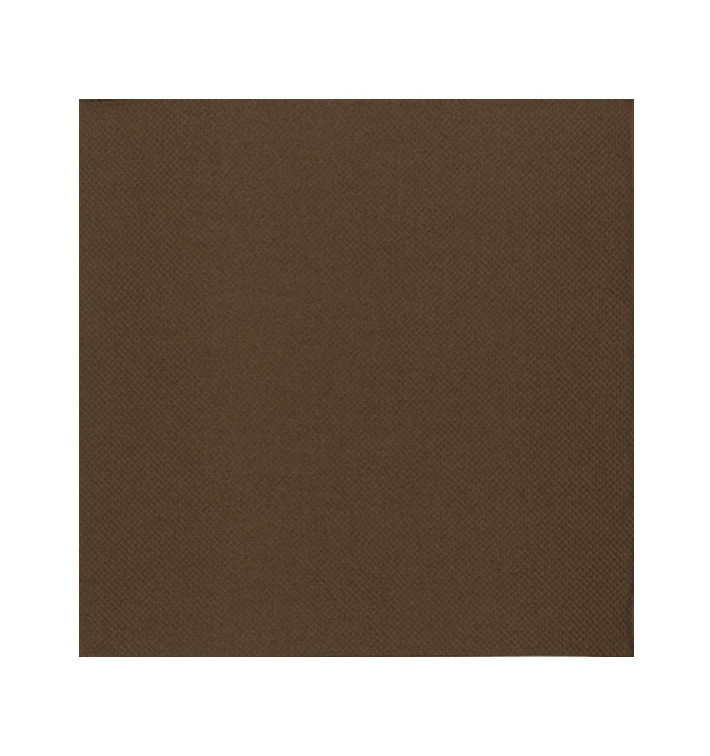 Servilleta Papel Marrón 2C Punta-Punta 33x33cm (50 Uds) Servilleta Papel Marrón 2C Punta-Punta 33x33cm (50 Uds)
