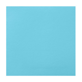 Servilleta Papel Turquesa 2C Punta-Punta 33x33cm (1.200 Uds)