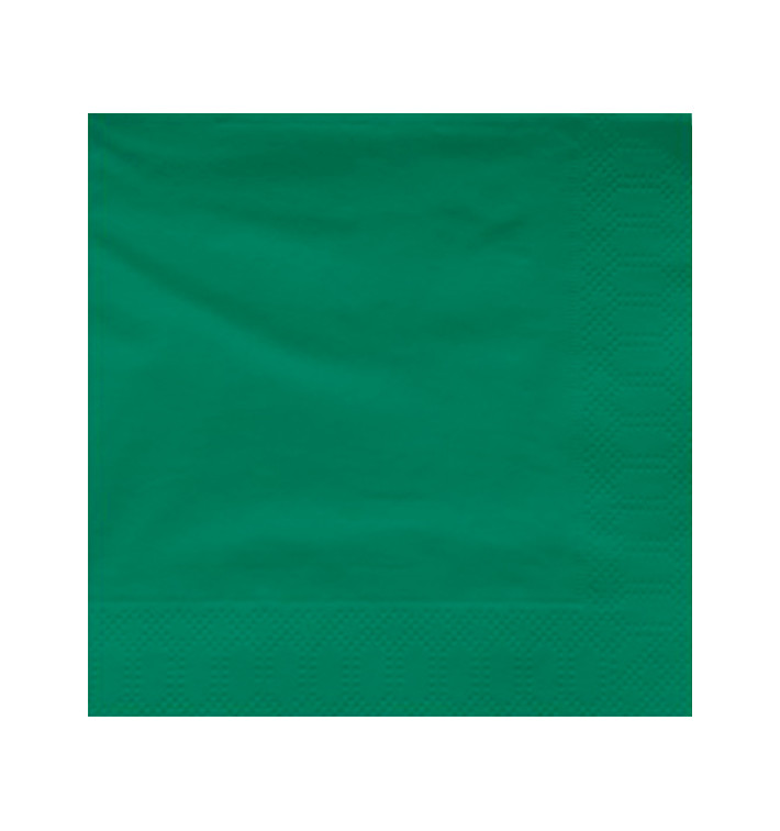 Servilleta Papel Cenefa Verde 40x40cm (50 Uds) Servilleta Papel Cenefa Verde 40x40cm (50 Uds)