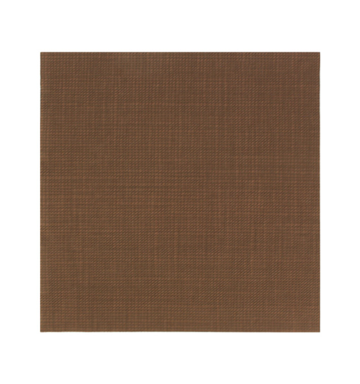 Servilleta Papel 40x40cm "Entre Lineas" Marrón Punta-Punta (50 Uds) Servilleta Papel 40x40cm "Entre Lineas" Marrón Punta-Punta (50 Uds)