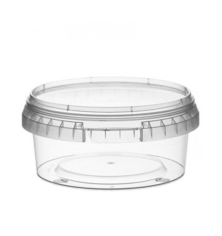 Envase Plastico con Tapa Inviolable 300 ml Ø11,8 (374 Uds) Envase Plastico con Tapa Inviolable 300 ml Ø11,8 (374 Uds)