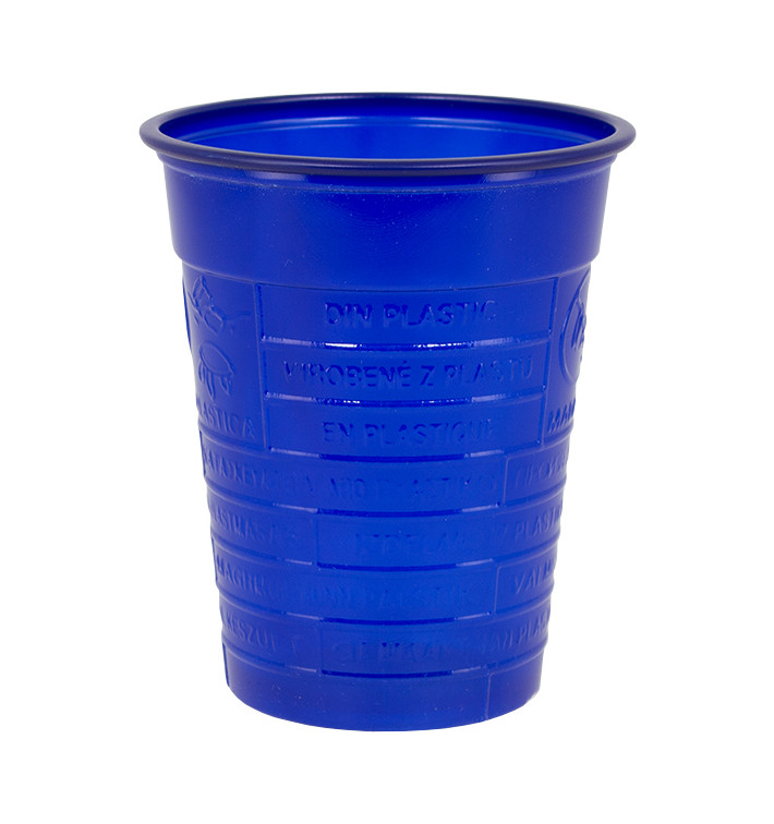 Vaso de Plastico PS Azul Oscuro 200ml Ø7cm (50 Uds) Vaso de Plastico PS Azul Oscuro 200ml Ø7cm (50 Uds)