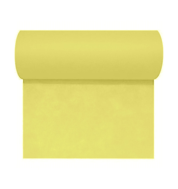 Mantel Rollo no Tejido Novotex Amarillo 1x50m (1 Ud) Mantel Rollo no Tejido Novotex Amarillo 1x50m (1 Ud)