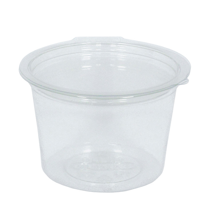 Tarrina Redonda Bisagra APET Transparente 100ml Ø70mm (45 Uds) Tarrina Redonda Bisagra APET Transparente 100ml Ø70mm (45 Uds)