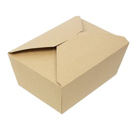 Caja Carton Americana Natural 21,7x21,7x6cm 2910ml (140 Uds)