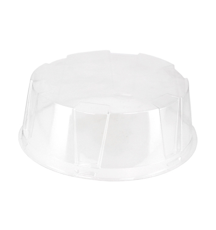 Tapa para Envase Tarta APET Transparente Ø16x8cm (210 Uds) Tapa para Envase Tarta APET Transparente Ø16x8cm (210 Uds)