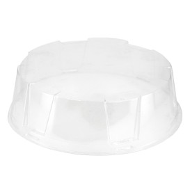 Tapa para Envase Tarta APET Transparente Ø21,5x6cm (45 Uds)