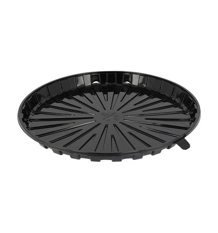 Envase para Tarta APET Negro Ø31cm (90 Uds) Envase para Tarta APET Negro Ø31cm (90 Uds)