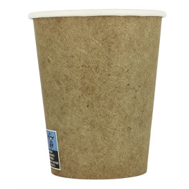 Vaso Cartón 9Oz/280ml Kraft Ø8,0cm (50 Uds)