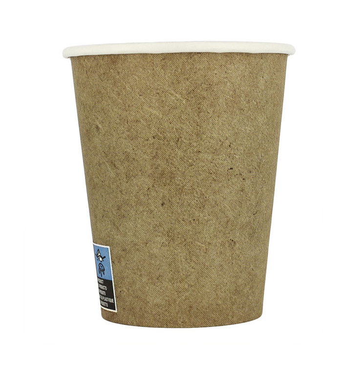 Vaso Cartón 9Oz/280ml Kraft Ø8,0cm (1000 Uds) Vaso Cartón 9Oz/280ml Kraft Ø8,0cm (1000 Uds)