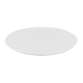 Plato Reutilizable Durable CPET Stoven Blanco Ø22,5cm (6 Uds)
