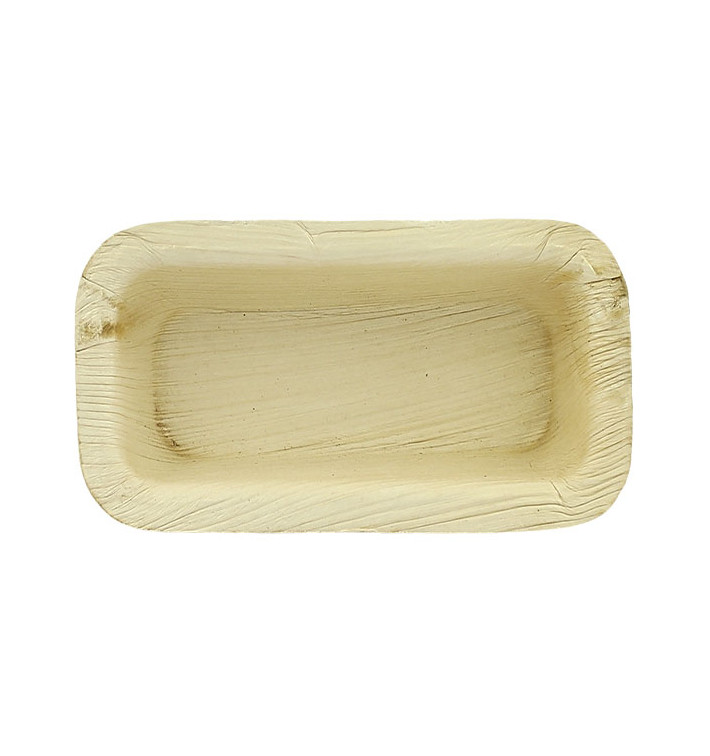 Bol Rectangular de Hoja de Palma 12,8x6,4cm (50 Uds) Bol Rectangular de Hoja de Palma 12,8x6,4cm (50 Uds)