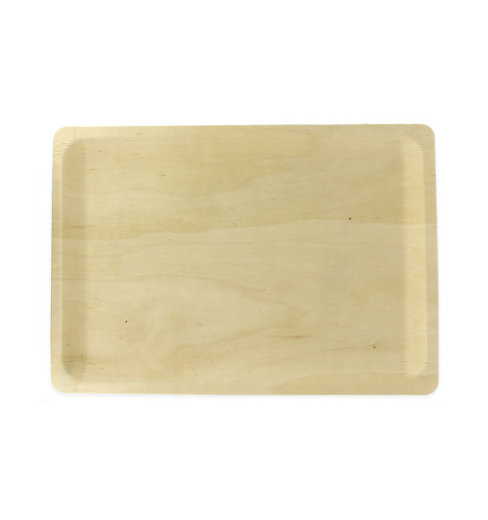 Bandeja de Madera 40,1x28,1x2cm (10 Uds) Bandeja de Madera 40,1x28,1x2cm (10 Uds)