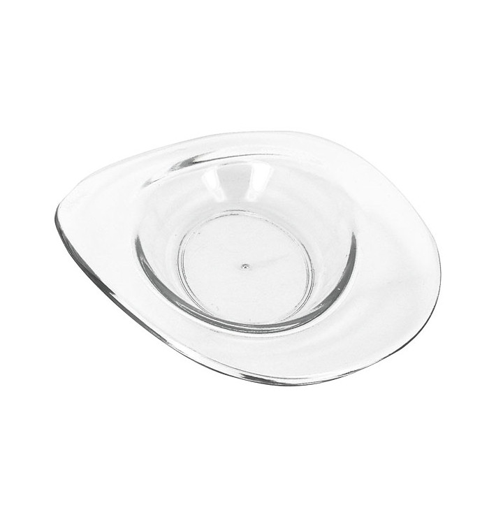 Plato Degustación Durable SAN "Ellipse" Transparente 10ml (6 Uds)
