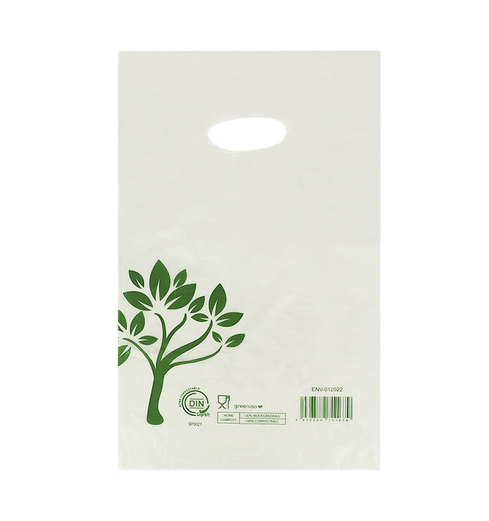 Bolsa Asa Troquelada Home Compost “Be Eco!” 20x33cm (100 Uds) Bolsa Asa Troquelada Home Compost “Be Eco!” 20x33cm (100 Uds)