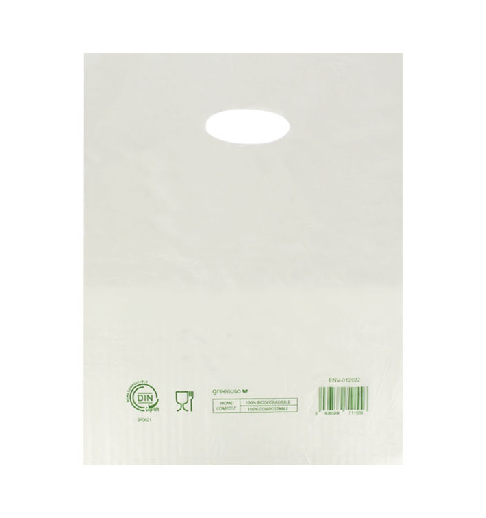 Bolsa Asa Troquelada Home Compost “Classic” 30x40cm (100 Uds) Bolsa Asa Troquelada Home Compost “Classic” 30x40cm (100 Uds)