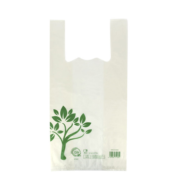 Bolsa Camiseta Home Compost “Be Eco!” 40x50cm (100 Uds)