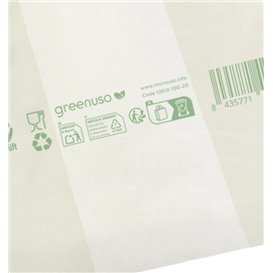 Bolsa Camiseta para pan Translúcida 30x60cm G56 (2.000 Uds)