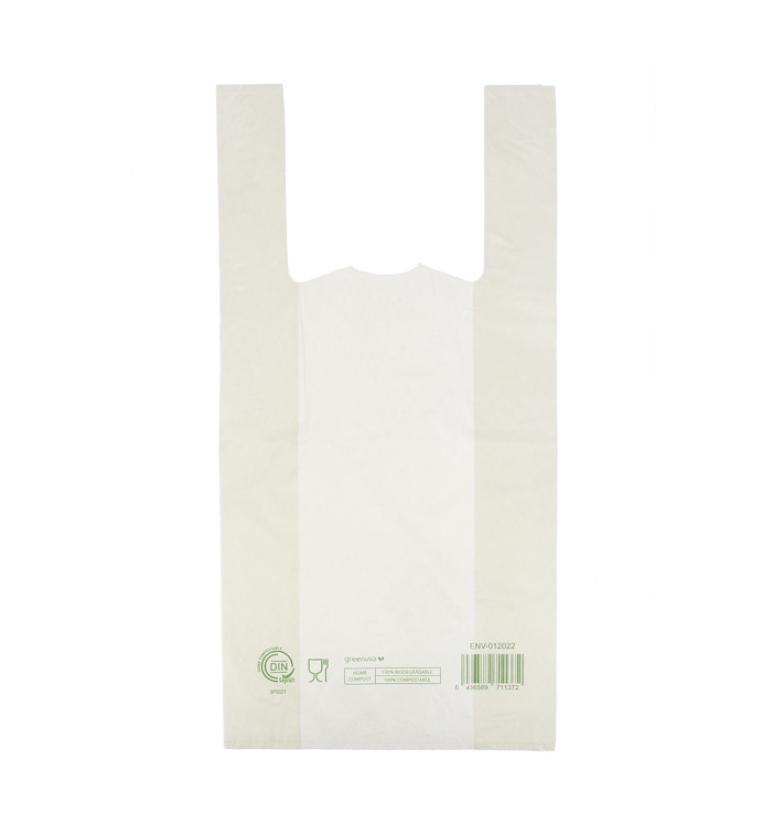 Bolsa Camiseta Home Compost “Classic” 30x40cm (100 Uds) Bolsa Camiseta Home Compost “Classic” 30x40cm (100 Uds)
