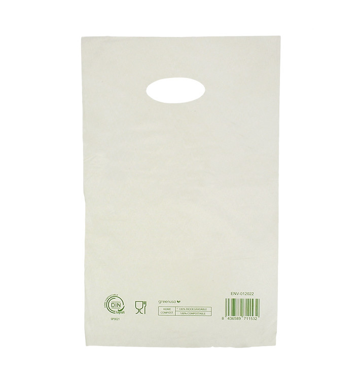 Bolsa Asa Troquelada Home Compost “Classic” 20x33cm (100 Uds) Bolsa Asa Troquelada Home Compost “Classic” 20x33cm (100 Uds)