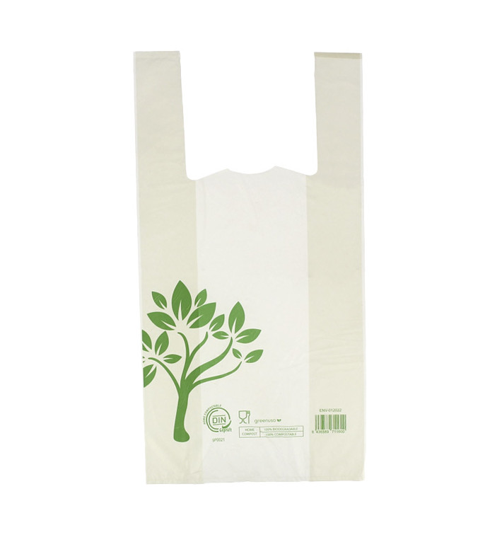 Bolsa Camiseta Home Compost “Be Eco!” 30x40cm (100 Uds)