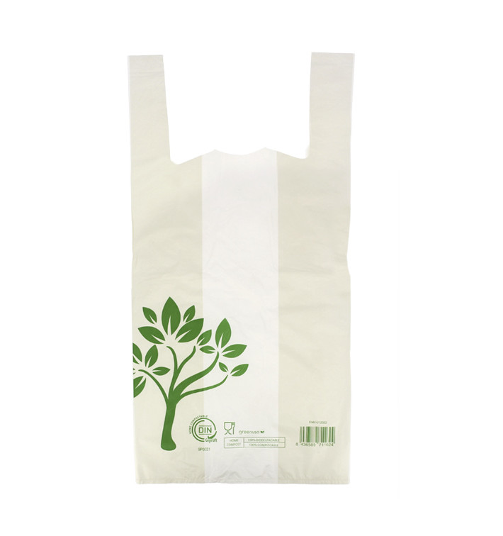 Bolsa Camiseta Home Compost “Be Eco!” 50x60cm (100 Uds)