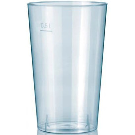 Vaso Inyectado Transparente PS 500 ml (30 Uds)