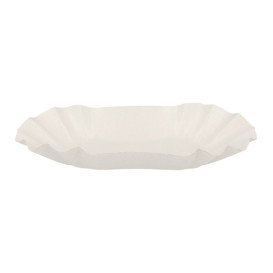 Bandeja de Cartón Ovalada 20x12x3,5cm (250 Uds)