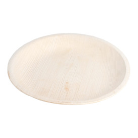 Plato Redondo Hoja de Palma 18,0 cm (25 Uds)