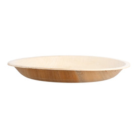 Plato Redondo Hoja de Palma 18,0 cm (25 Uds)