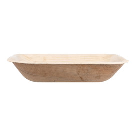 Bandeja Rectangular Hoja de Palma 16x12,5x3cm (25 Uds)